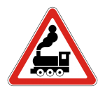 Знак 1.2 Железнодорожный переезд без шлагбаума